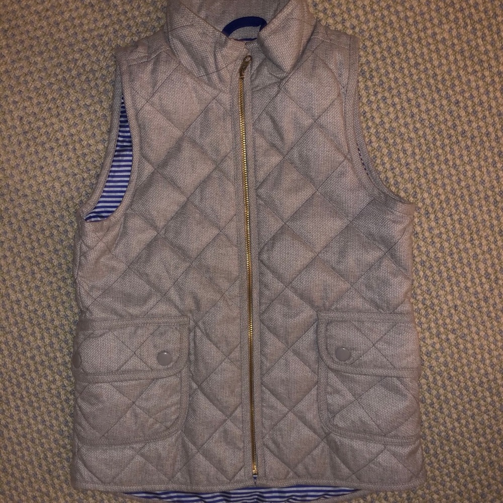 Gray kids vest